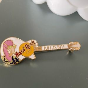hard rock cafe | miami guitar hard rock cafe pin